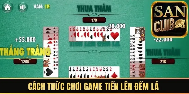 Cách thức chơi game tiến lên đếm lá